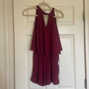 Crimson Romper